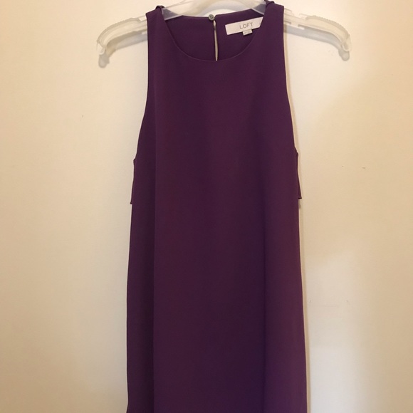LOFT Dresses & Skirts - Loft purple tank dress